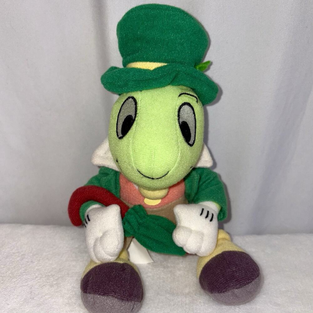Jiminy Cricket St Patrick’s Day Plush Exclusive To Disney Land Walt Disneyworld